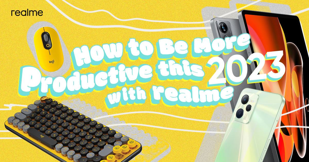 New Year, New Habits! Get Productive with these 7 Gadgets from realme and Logitech!