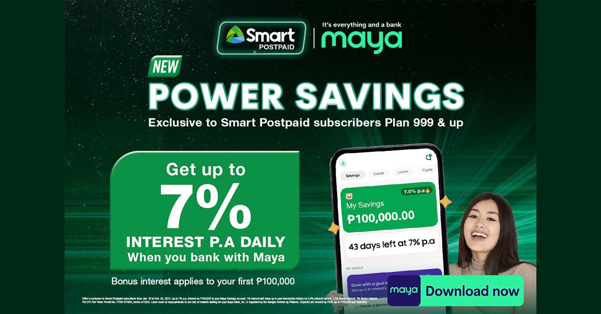 Smart and Maya Unveil Power Savings Exclusive for Smart Postpaid Subscribers