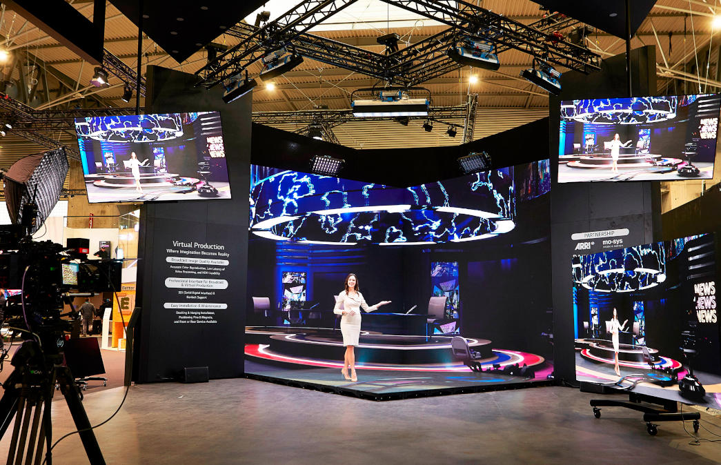 LG showcased its Digital Signage Solutions at ISE 2023