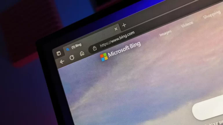 Microsoft Bing with ChatGPT leaked banner