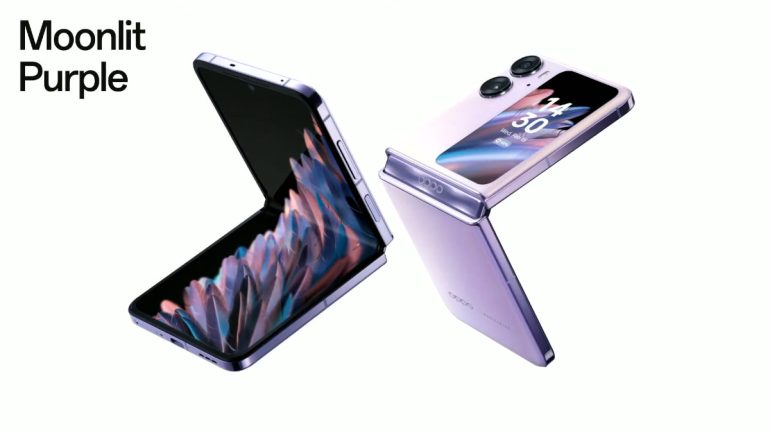 OPPO Find N2 Flip - global launch - Moonlit Purple