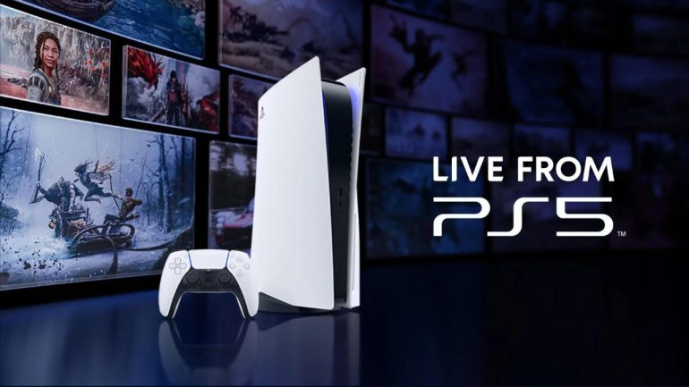 PlayStaion Live from PS5 campaign