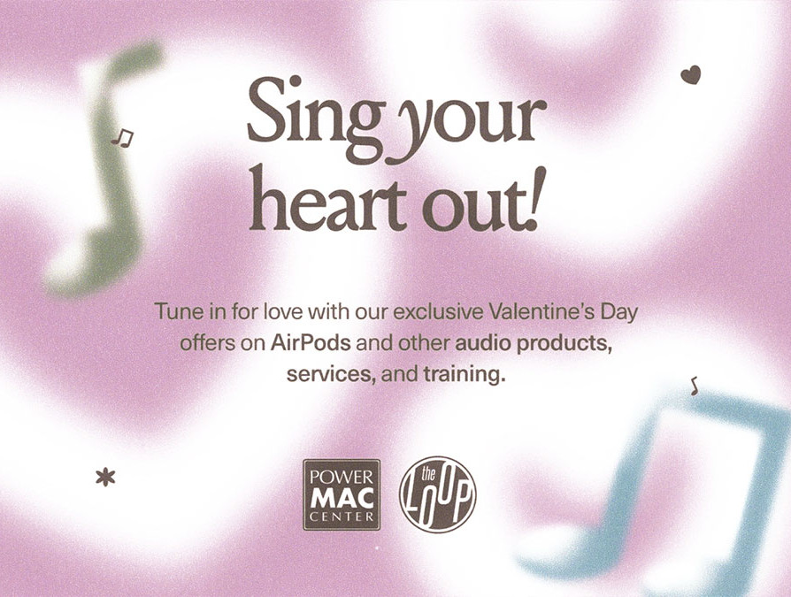 Power Mac Center Announces Its Valentine’s Day Deals for Music Lovers