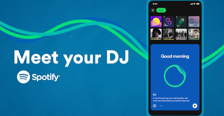 Spotify DJ feature