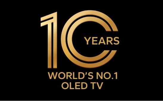 LG OLED Celebrates 10th Anniversary: At the Top and No Signs of Slowing Down