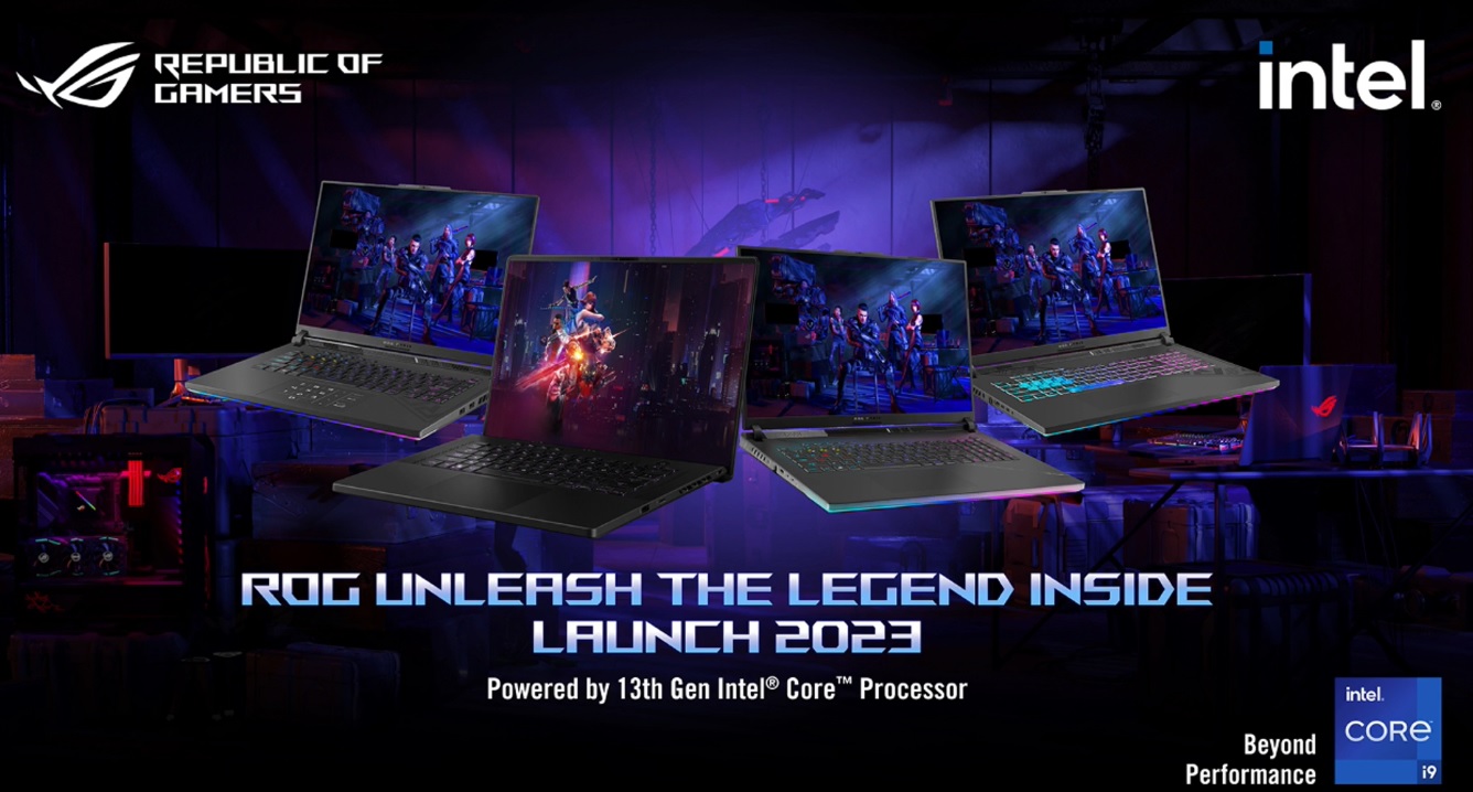 ASUS Launches Intel 13th Gen ROG Gaming Laptops in the PH, Priced