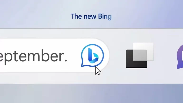 Bing di Bilah Tugas Windows 11