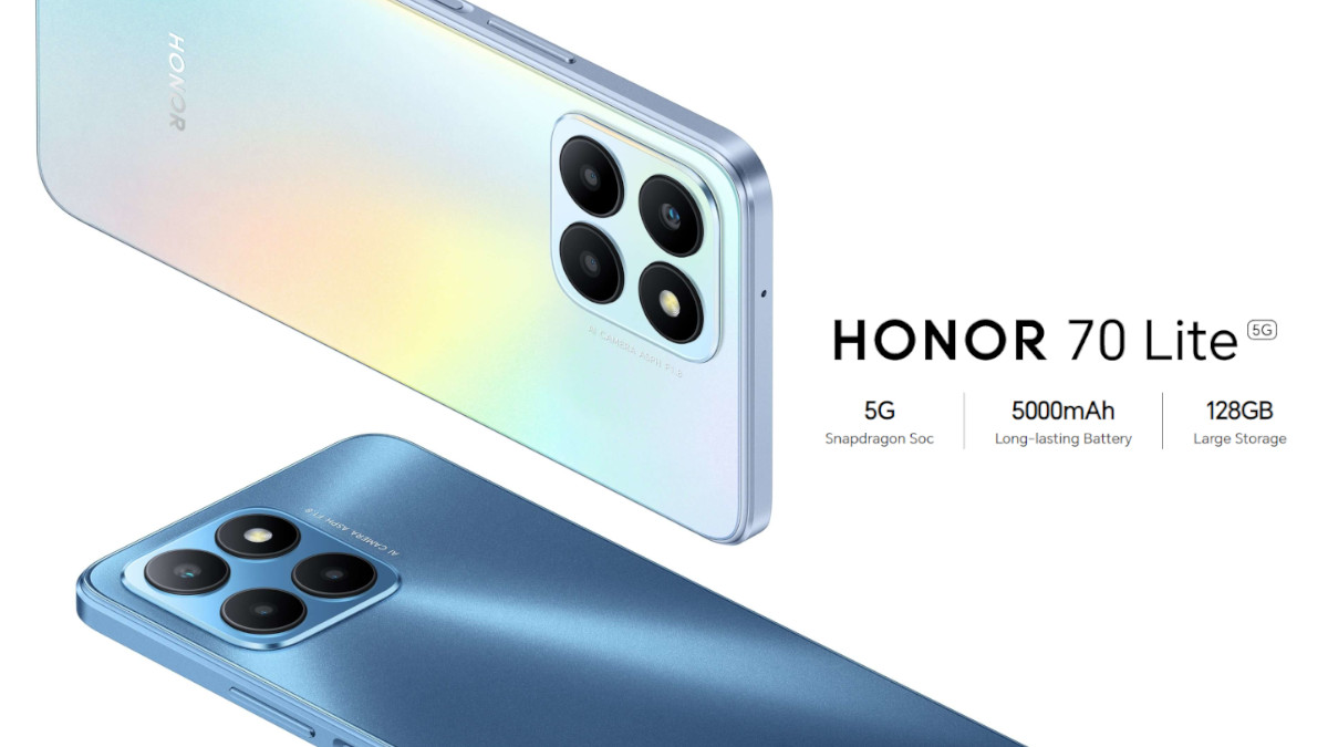 HONOR 70 Lite Introduced in the UK with Snapdragon 480+