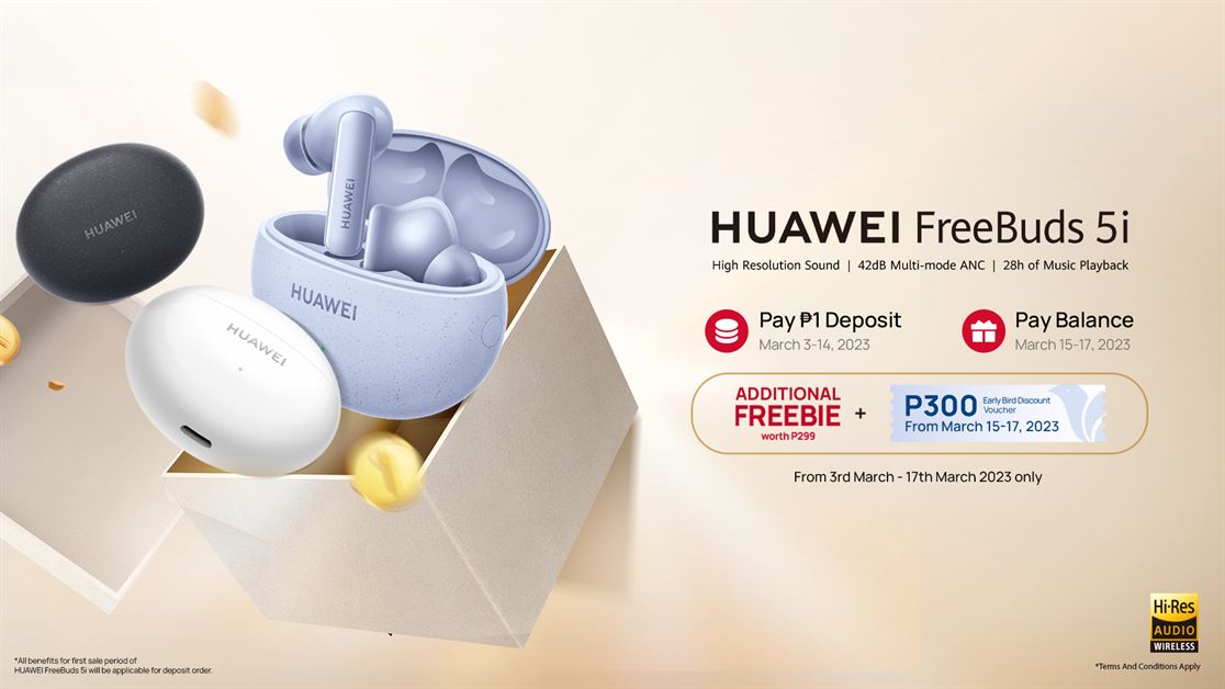 HUAWEI FreeBuds 5i Launched in PH