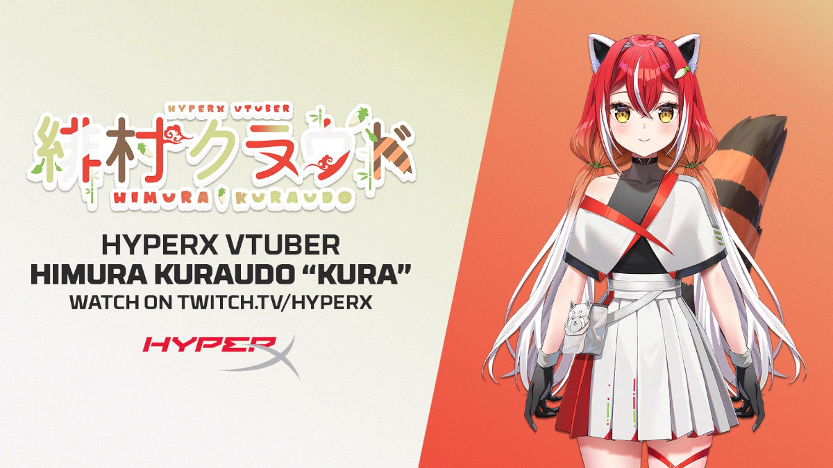 HyperX Introduces Himura Kuraudo – Its First Vtuber