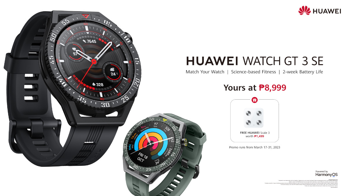 Huawei Watch GT 3 SE Now Available in PH for PHP 8,999