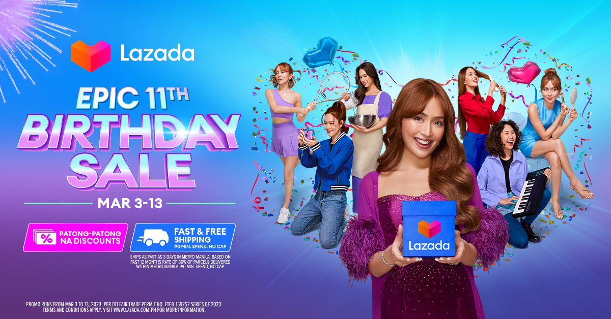 Lazada Celebrates 11th Anniversary with 11-Day Sale, Super Show, Shoppable Runway, and LazLook Mannequin