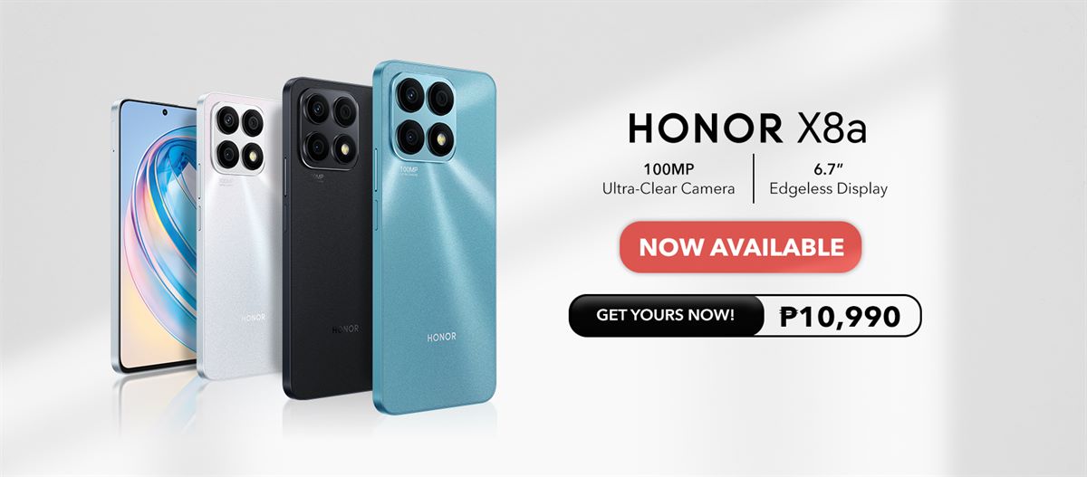 HONOR X8a Now Available Nationwide!