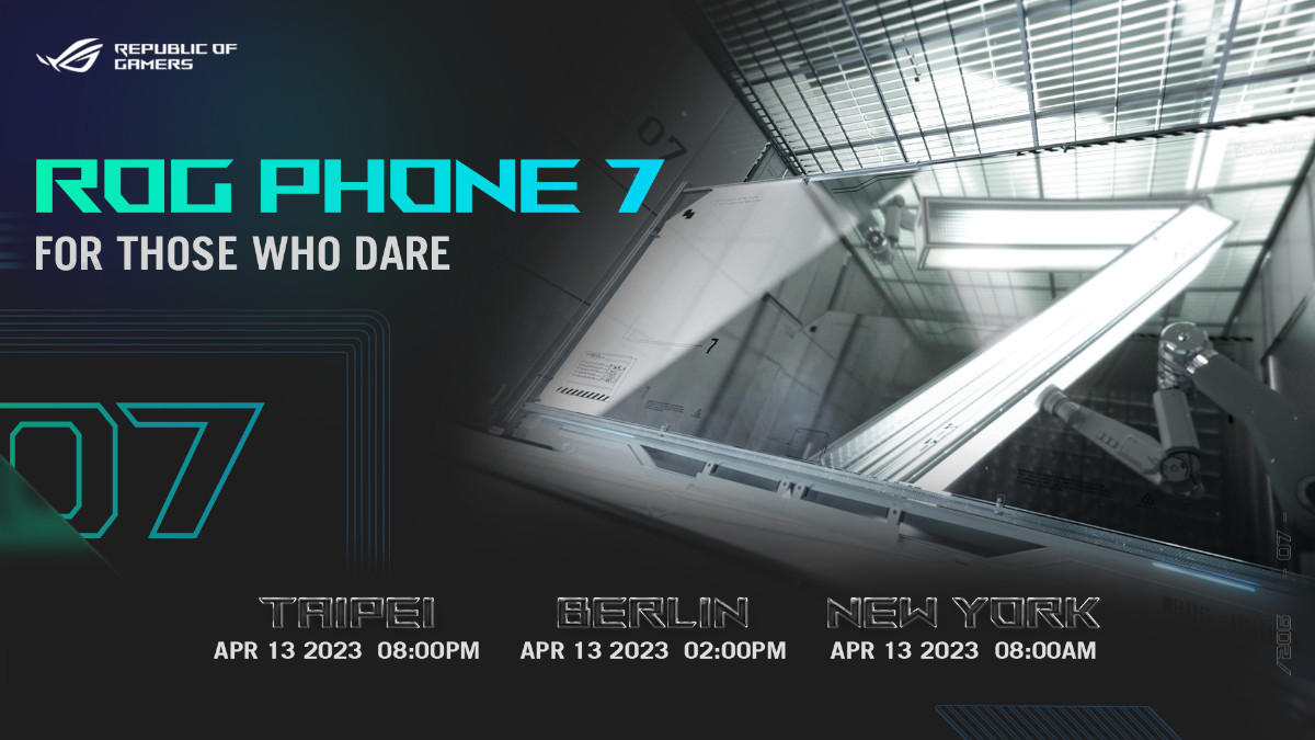 ROG Phone 7 Set to be Unveiled on April 13