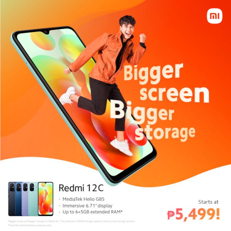 Redmi 12C - PH launch - price poster