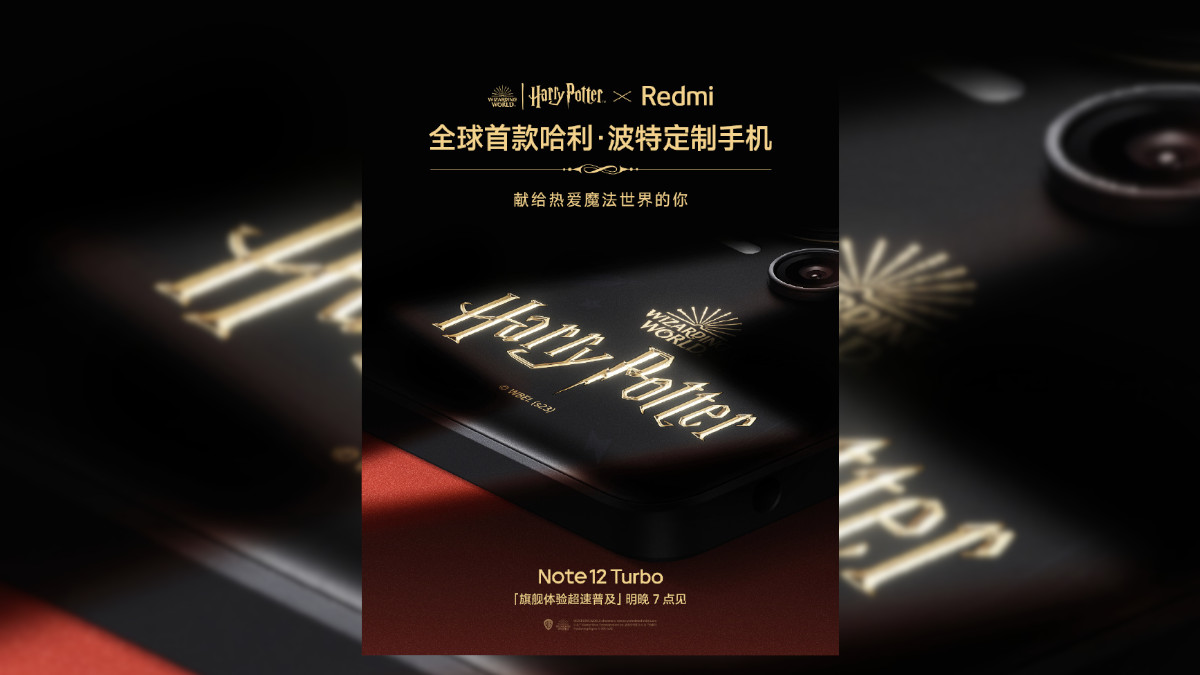Redmi Note 12 Turbo Harry Potter Edition is Coming