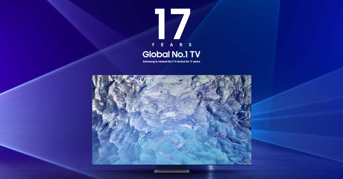 Samsung Tops Global TV Market for 17 Consecutive Years