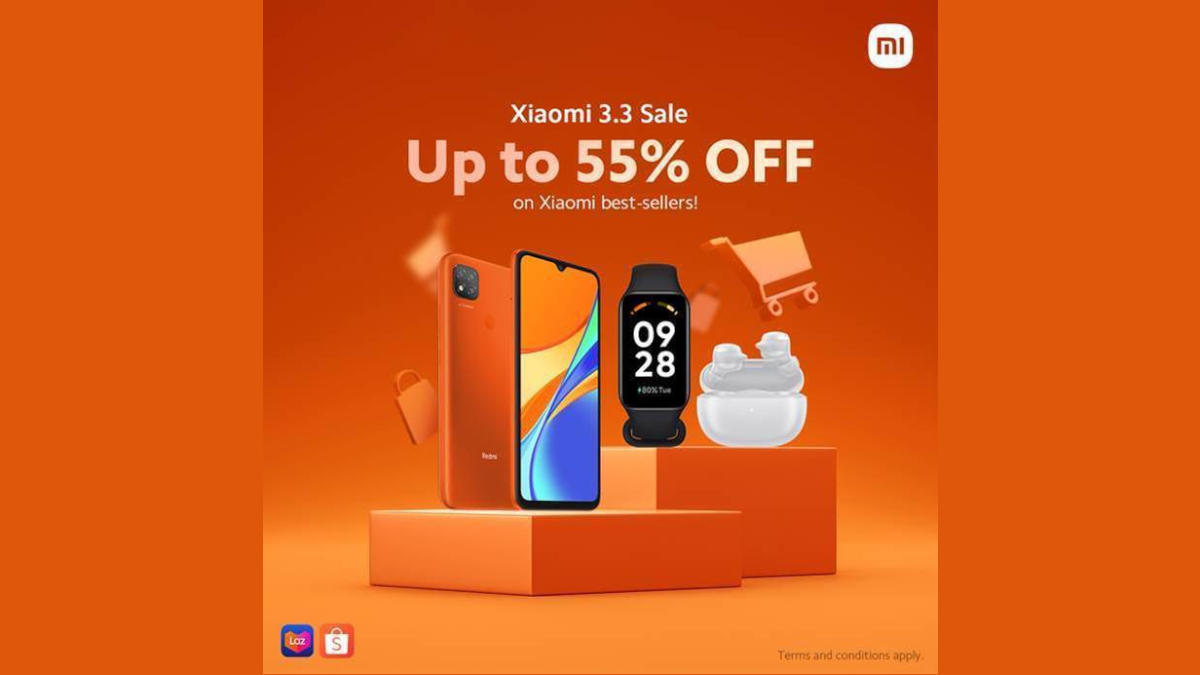 Xiaomi 3.3 Sale: Up to 55% Discount on Smartphones and AIoT Products on Shopee and Lazada