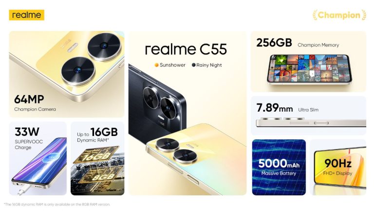 realme C55 - Indonesia launch - Highlights