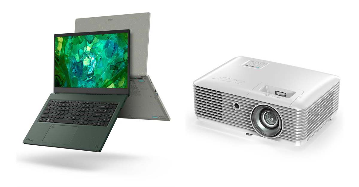 Acer Expands Eco-Friendly Vero Line with New Aspire Vero 15 Laptop and Vero Projector