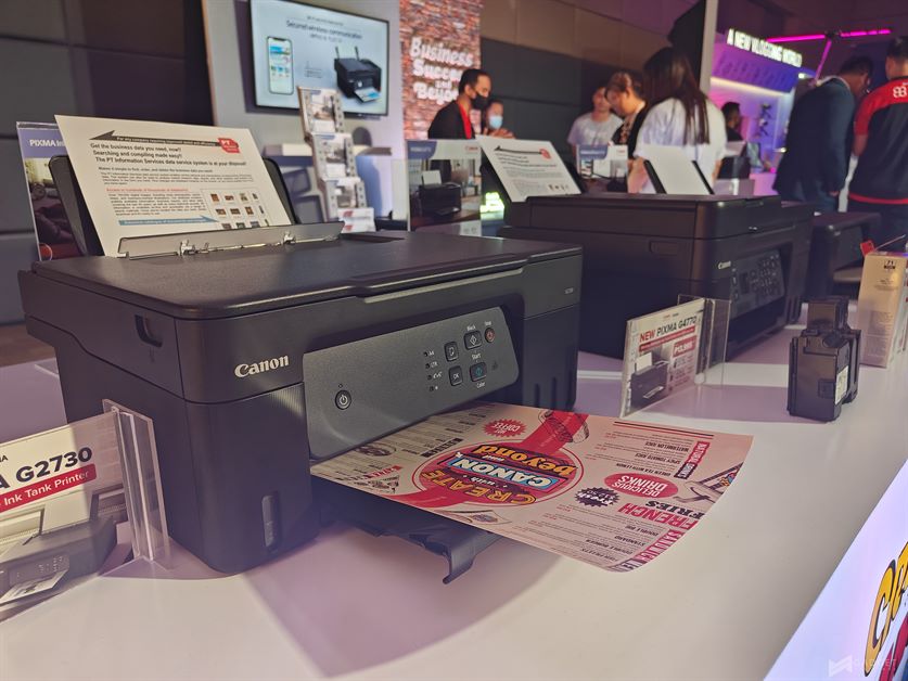 Canon Launches its Newest PIXMA G-Series Printers in PH