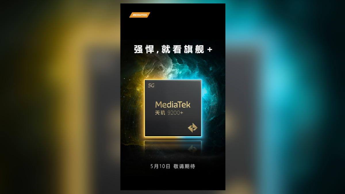 MediaTek Dimensity 9200+ Launching on May 10