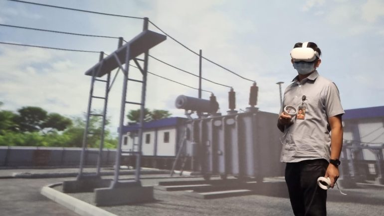 Meralco PIXL digital twin - VR training