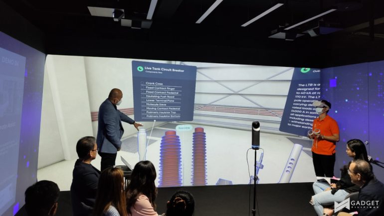 Meralco PIXL digital twin - Remote Assist demo