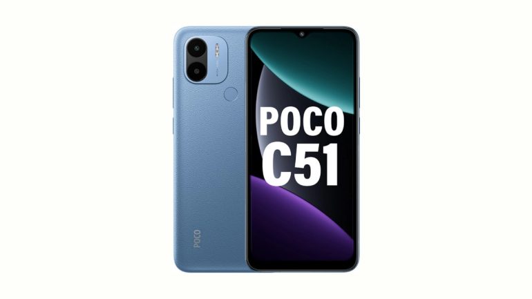 POCO C51 - launch - blue
