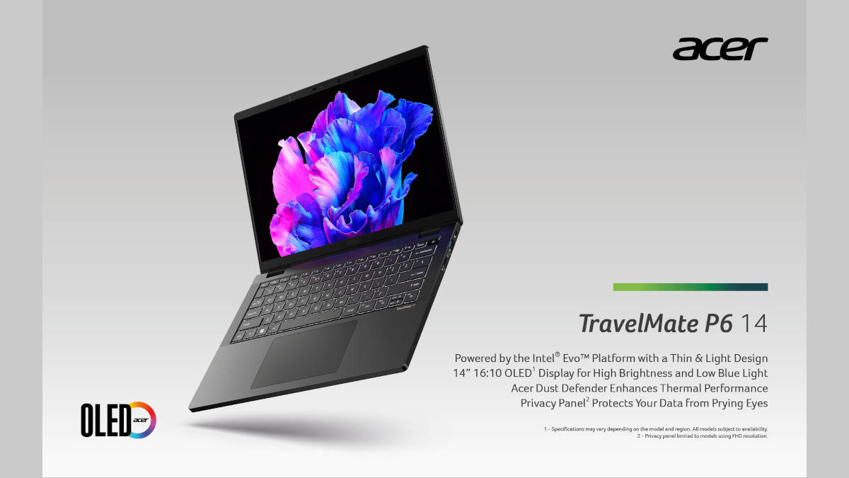 New Acer TravelMate Line of Business Laptops Launched