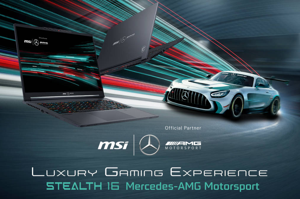 MSI Launches Innovative Laptops Alongside a Mercedes-AMG Collaboration During Computex 2023