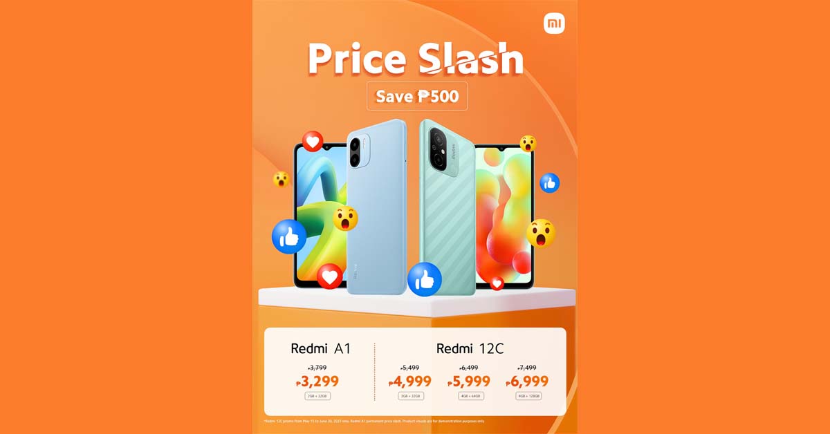 Xiaomi Drops the Price of the Redmi A1 and 12C