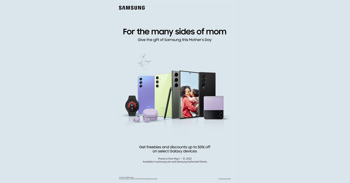 Check Out Samsung’s Mother’s Day 2023 Promos