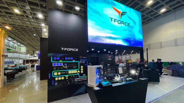 TEAMGROUP Computex 2023 booth