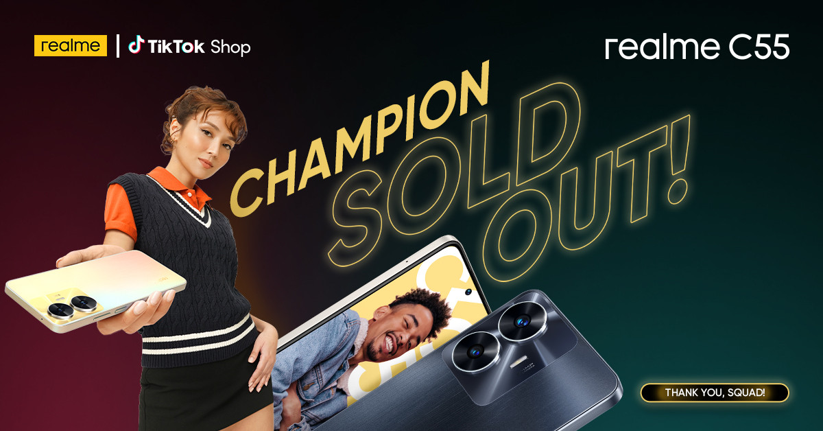 realme C55 Sold Out on TikTok, Dominates In-store Nationwide