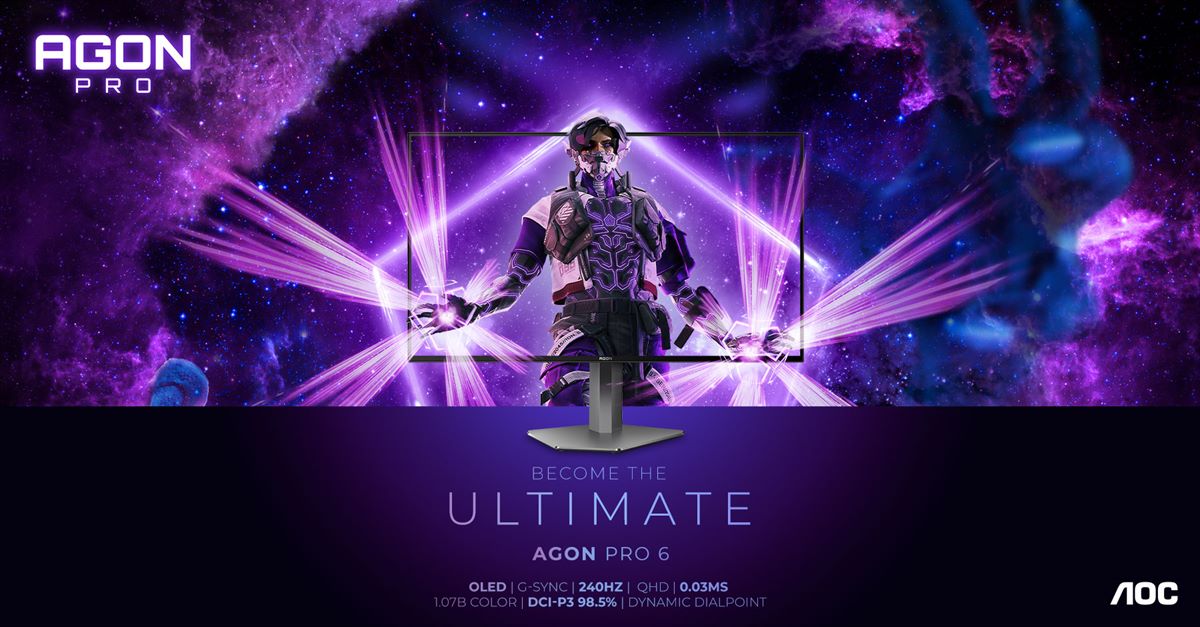 AGON by AOC Debuts AGON Pro AG276QSG Gaming Monitor