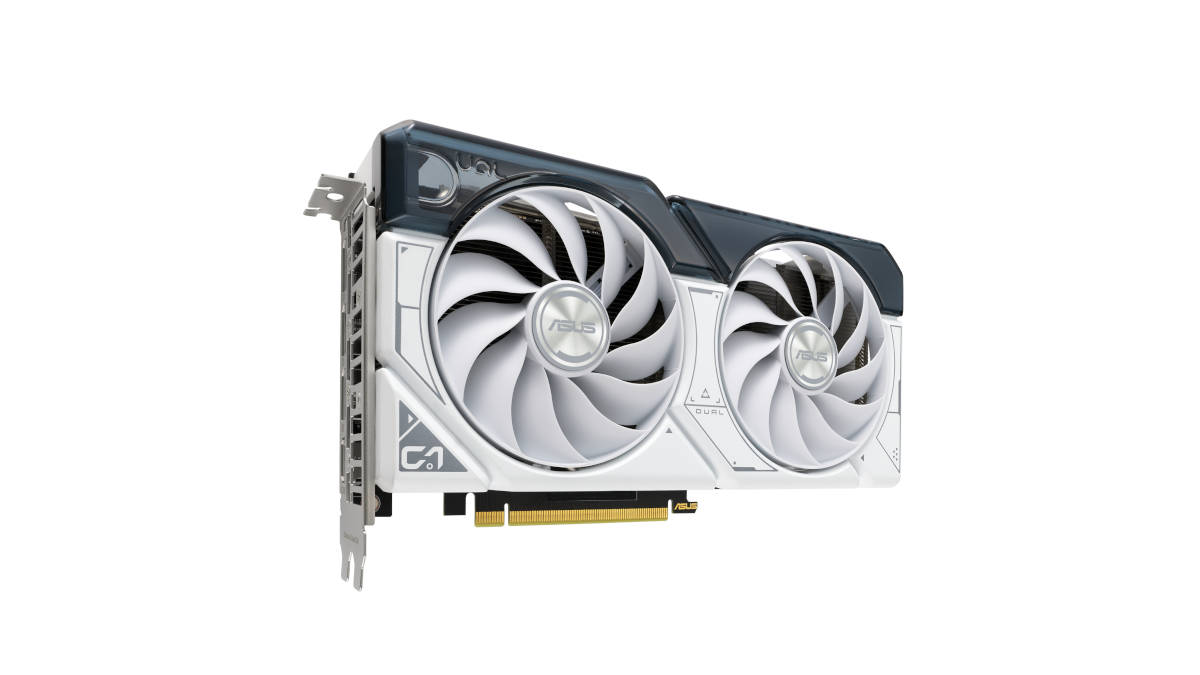 ASUS DUAL GeForce RTX 4060 Ti White graphics card