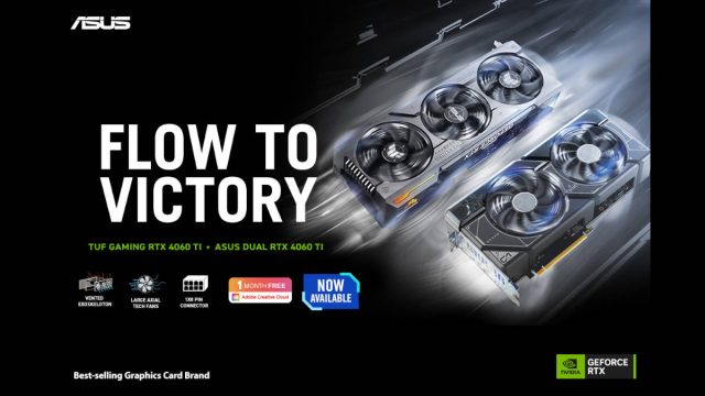 ASUS RTX 4060 and 4060 Ti banner