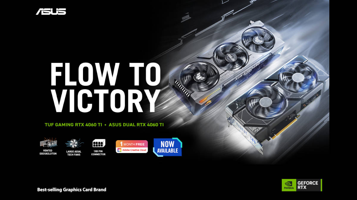 ASUS Unveils GeForce RTX 4060 and 4060 Ti Graphics Cards
