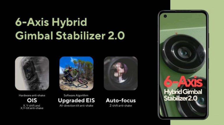 ASUS Zenfone 10 launch 6 Axis Hybrid Gimbal Stabilization