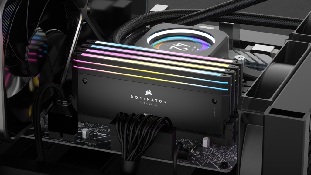 Corsair Dominator Titanium DDR5 Memory Unveiled at Computex 2023