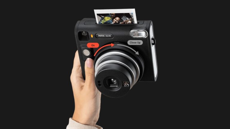 Fujifilm instax SQ40 launch modes