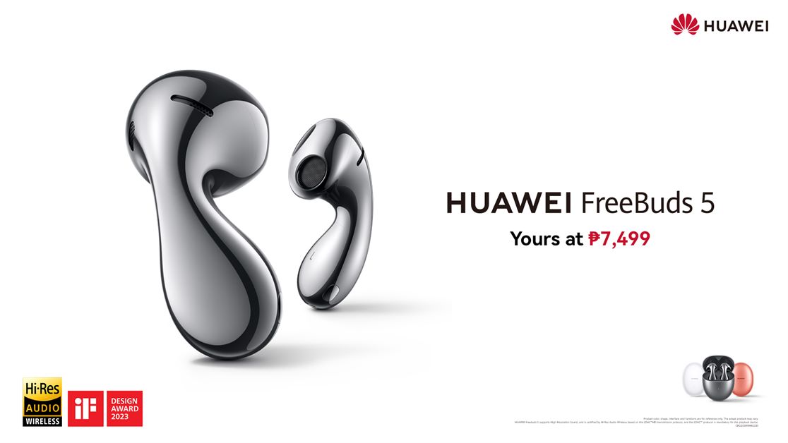 HUAWEI FreeBuds 5 with Open-Fit ANC and Wireless Charging Set to Arrive in PH