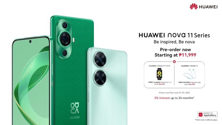 Huawei nova 11 series PH launch pre order
