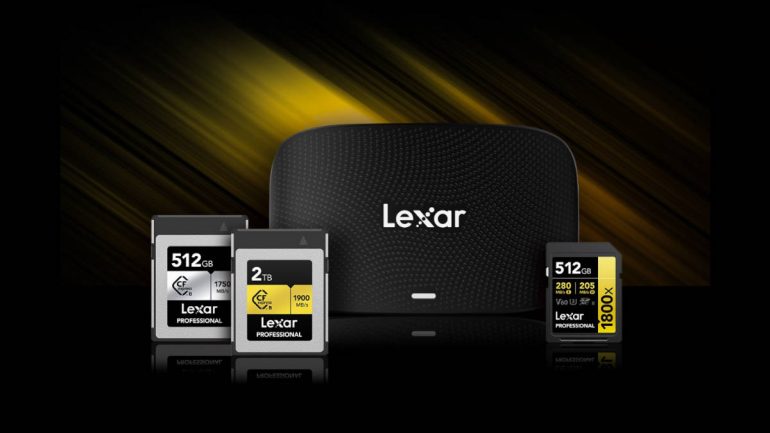 Lexar product banner