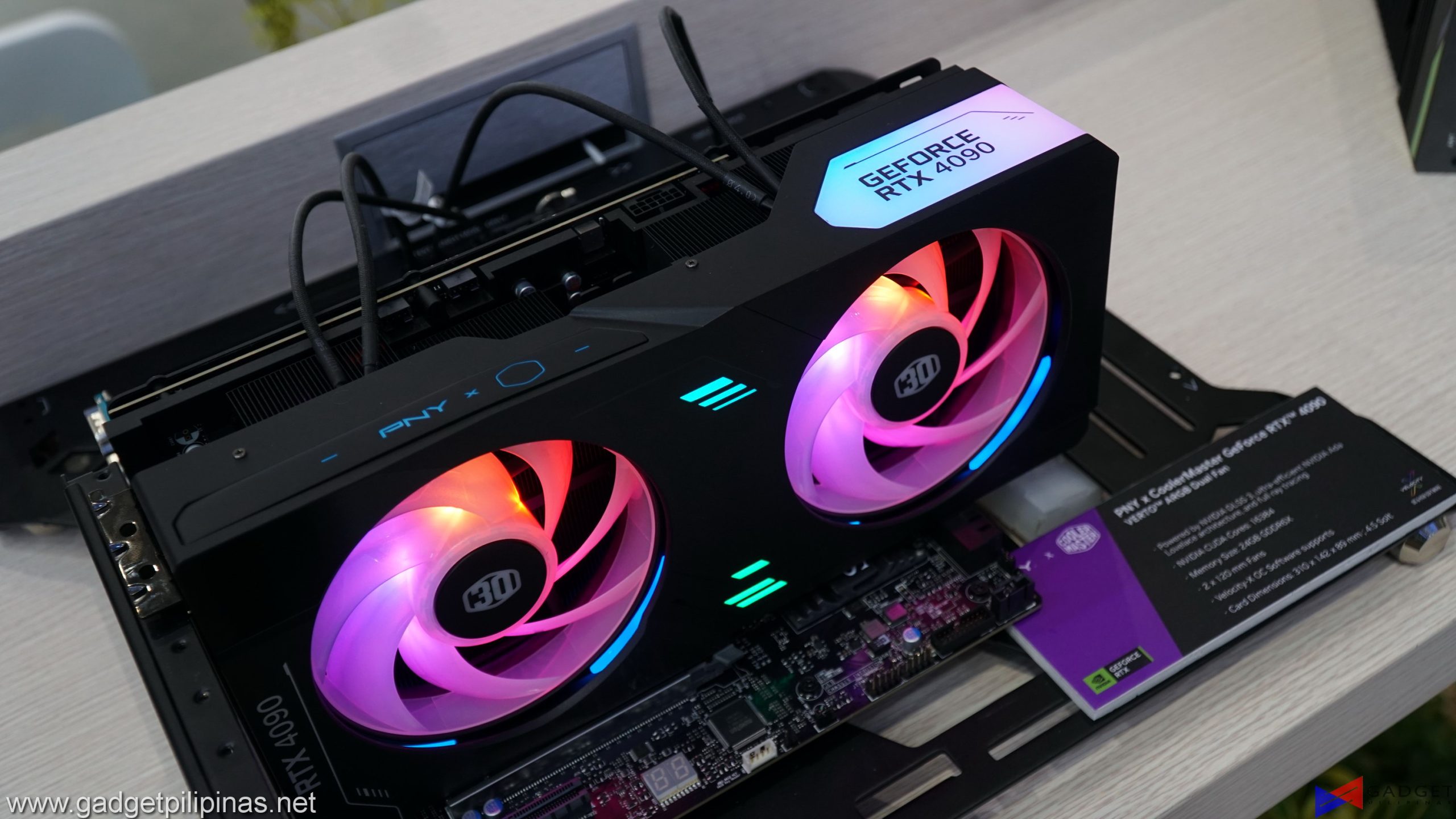 PNY x COOLER MASTER RTX 4090 Showcased At Computex 2023