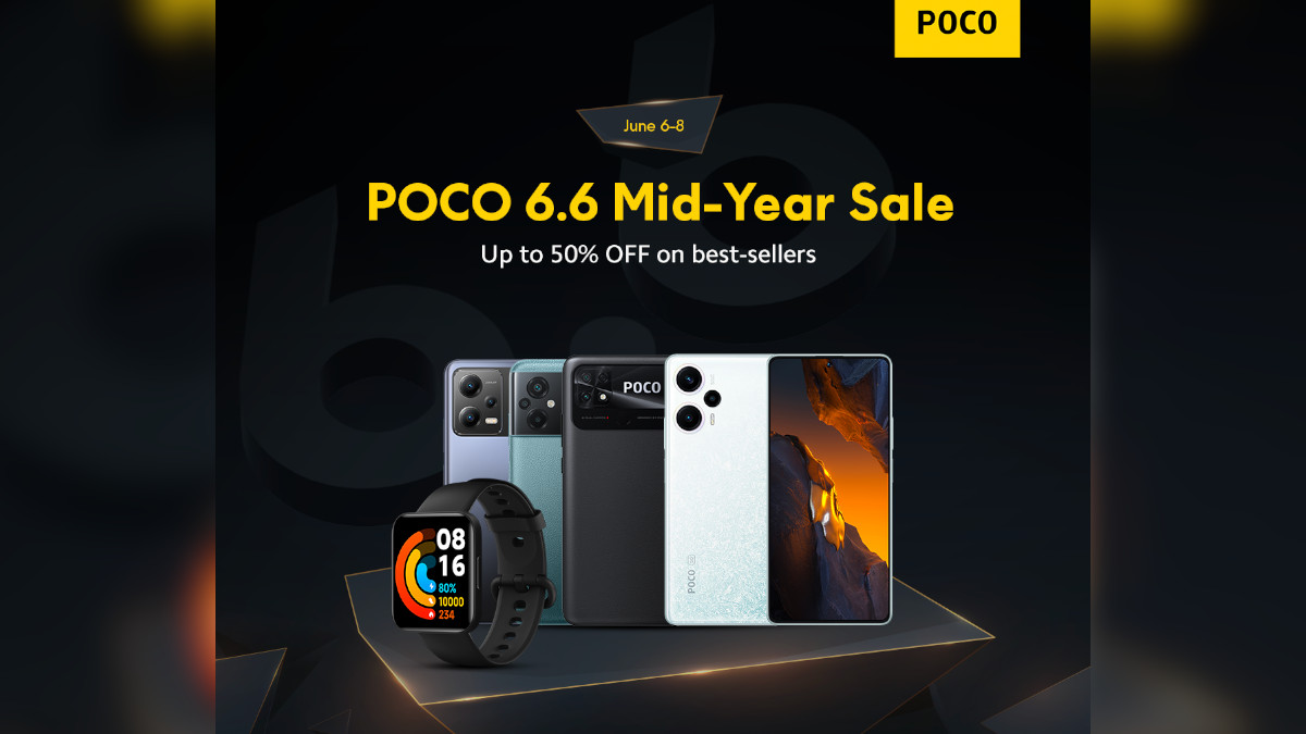 Get 50% Off on POCO Smartphones this Shopee 6.6 Mid-Year Sale