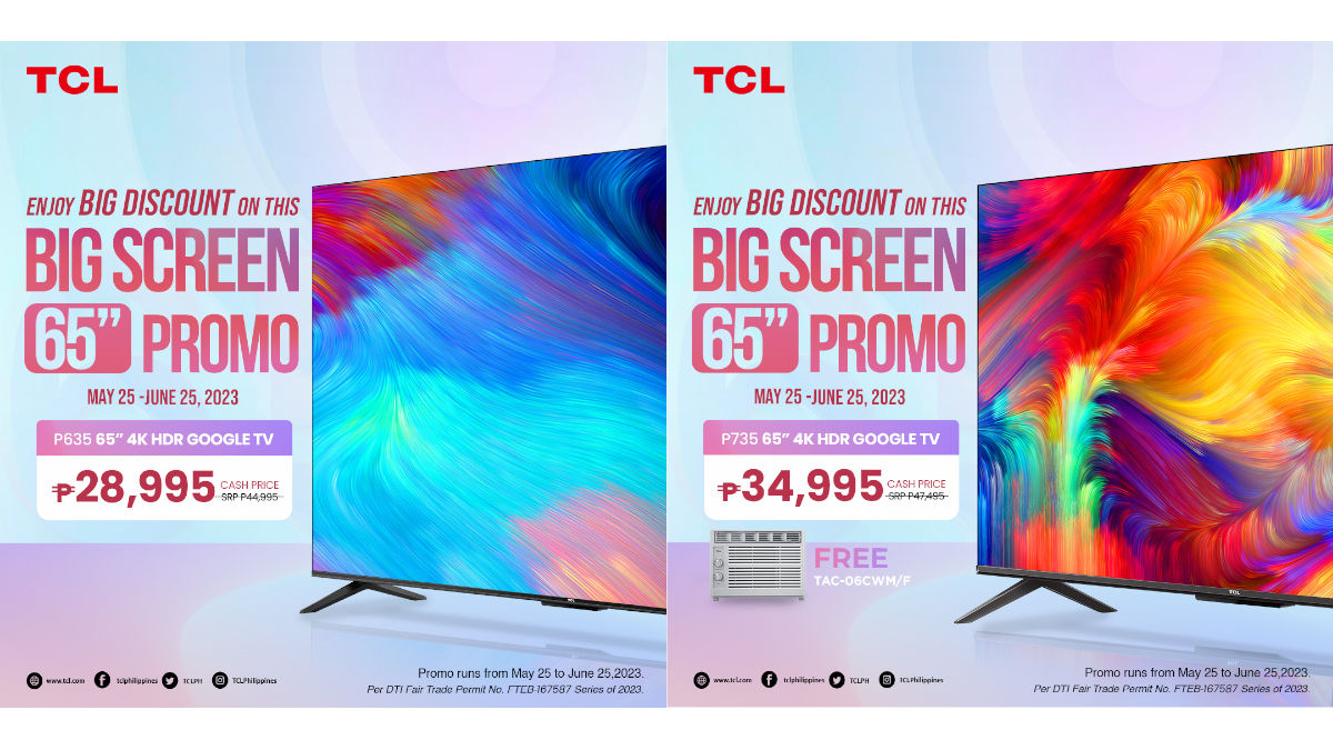 Enjoy Big Savings and Freebies with the TCL Big Screen Promo