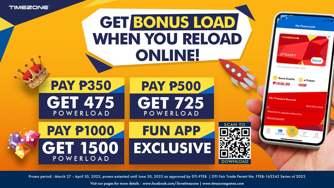 Reload Your Powercard with the Timezone Fun App!