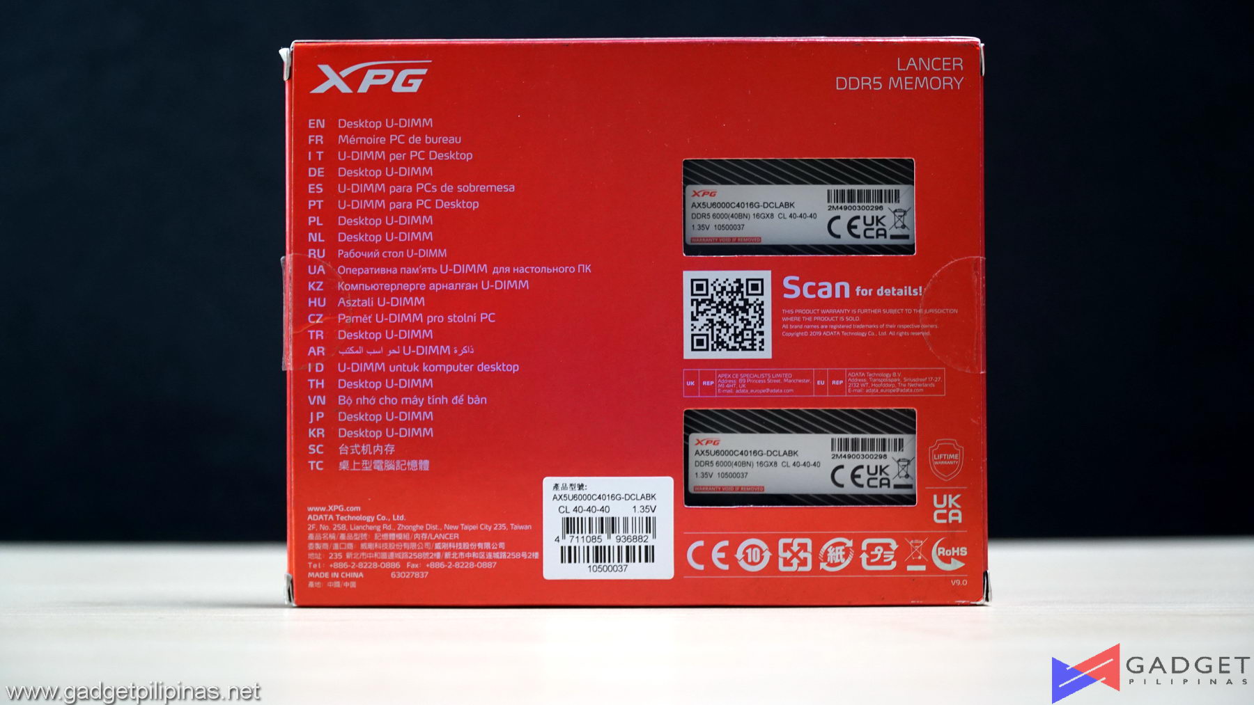 Adata XPG Lancer 32GB 6000MHz DDR5 Review 089